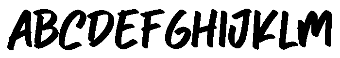 Team Sellow Font UPPERCASE