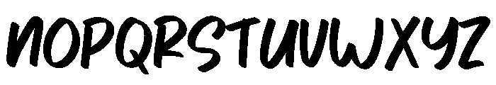 Team Sellow Font UPPERCASE