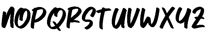 Team Sellow Font LOWERCASE