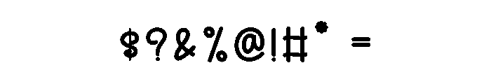 Team Super Font OTHER CHARS