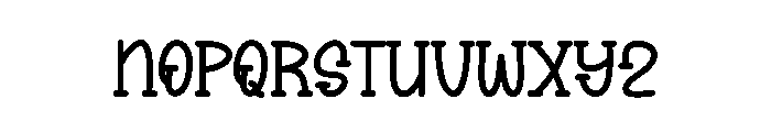 Team Super Font LOWERCASE