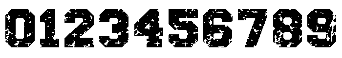 Team Worn Font OTHER CHARS