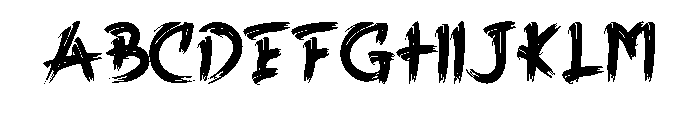 Tearmark Brush Regular FONT