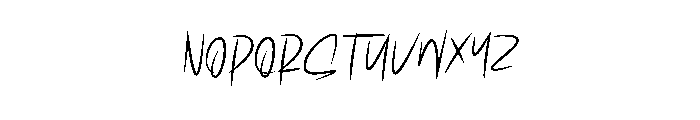 Tears Babe Font LOWERCASE