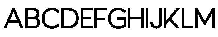Technicon Font UPPERCASE