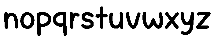 Teddy Journal Font LOWERCASE
