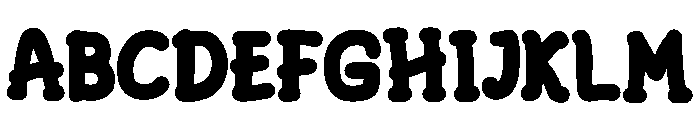 Teddy Nibble Regular Font UPPERCASE