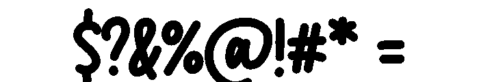 Teduh Font OTHER CHARS