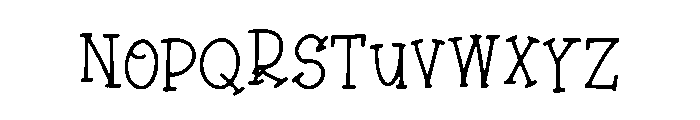 Tegu Font LOWERCASE