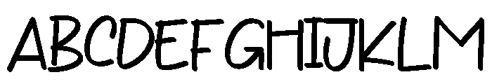 Teiring Font UPPERCASE