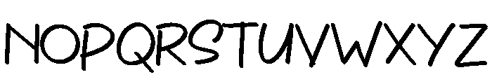 Teiring Font UPPERCASE