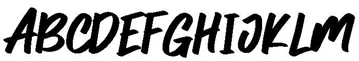 Telaga Ngebel Font UPPERCASE