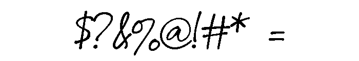 Tember Ameristo Font OTHER CHARS
