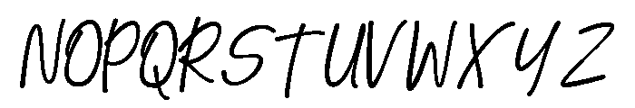 Tember Ameristo Font UPPERCASE