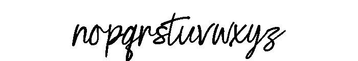 TemberAmeristo Font LOWERCASE