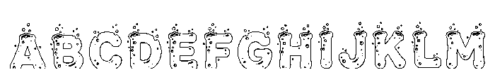 Tempe Regular Font UPPERCASE