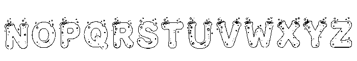 Tempe Regular Font UPPERCASE