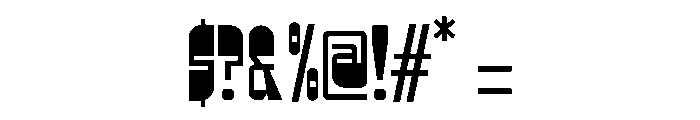 Tempora Font OTHER CHARS
