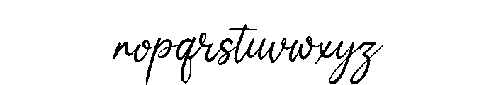 Temporal Hidden Font LOWERCASE
