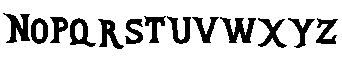 Tempter Font UPPERCASE