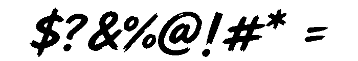 Temur Amorak Font OTHER CHARS