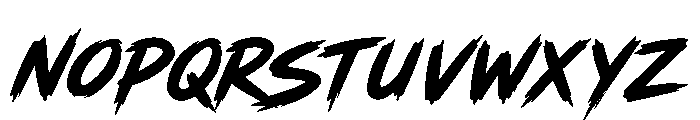 Temur Amorak Font UPPERCASE