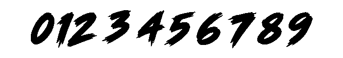 Temur Blaze Font OTHER CHARS