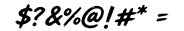 TemurAmorak Font OTHER CHARS