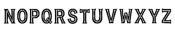 Tench Regular Font LOWERCASE