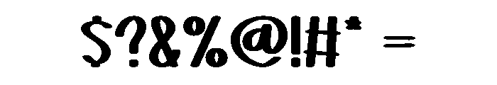 Tender Mother Regular Font OTHER CHARS