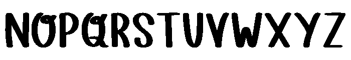 Tender Mother Regular Font UPPERCASE