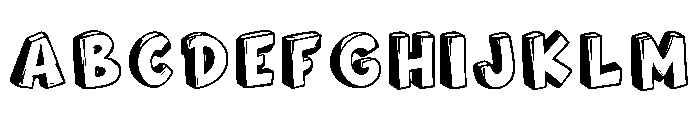 Tender Font UPPERCASE