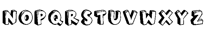 Tender Font UPPERCASE