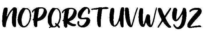 Tenderness Font UPPERCASE