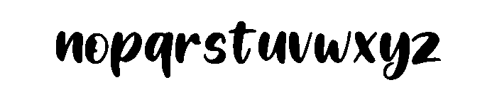 Tenderness Font LOWERCASE
