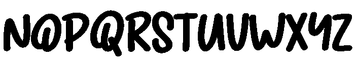 Tengin Font UPPERCASE