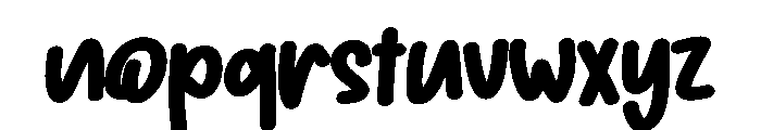 Tengin Font LOWERCASE