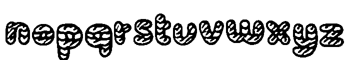Tennessee_Coneflower Font LOWERCASE