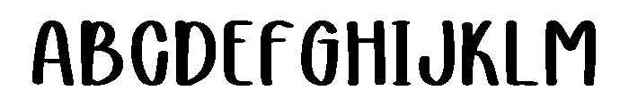 Tense Regular Font UPPERCASE