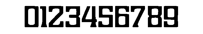 Tension Curve Font OTHER CHARS