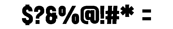 Tenue Regular Font OTHER CHARS