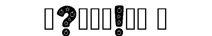 Teracotta Regular Font OTHER CHARS