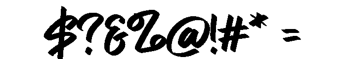Terate Winongo Font OTHER CHARS