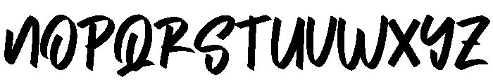 Terate Winongo Font UPPERCASE