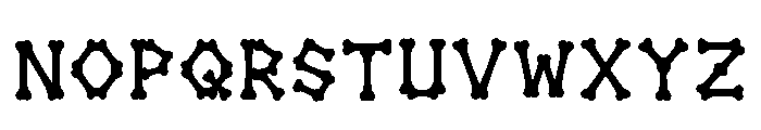 Terminal Regular Font UPPERCASE