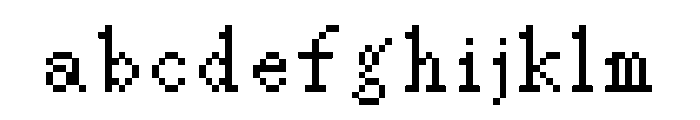 Terminal Serif Medium FONT