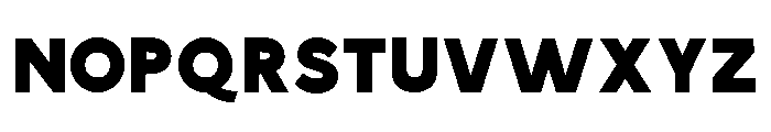 Terra Naro Regular Font UPPERCASE