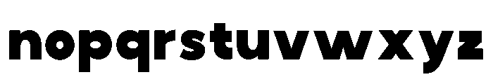 Terra Naro Regular Font LOWERCASE