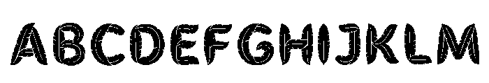 Terracotta_baked Regular Font UPPERCASE