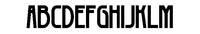Terrano-Regular Font UPPERCASE